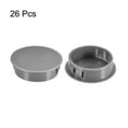 thumbnail image 3 of Uxcell 26Pack 1-3/8" Plastic Hole Plugs Panel Flush Type Knockout Locking Plugs, Gray, 3 of 5