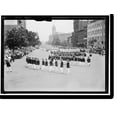 thumbnail image 2 of Historic Framed Print, PREPAREDNESS PARADE. PLATTSBURG MEN, 17-7/8" x 21-7/8", 2 of 9