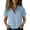 Light blue, variant on Gauze Tops For Women Summer Button-Up Gauze Tops Gauze Top Linen Tops For Women Gauze Tops For Women Cotton Linen Shirts For Women Gauze Shirts For Women Black S