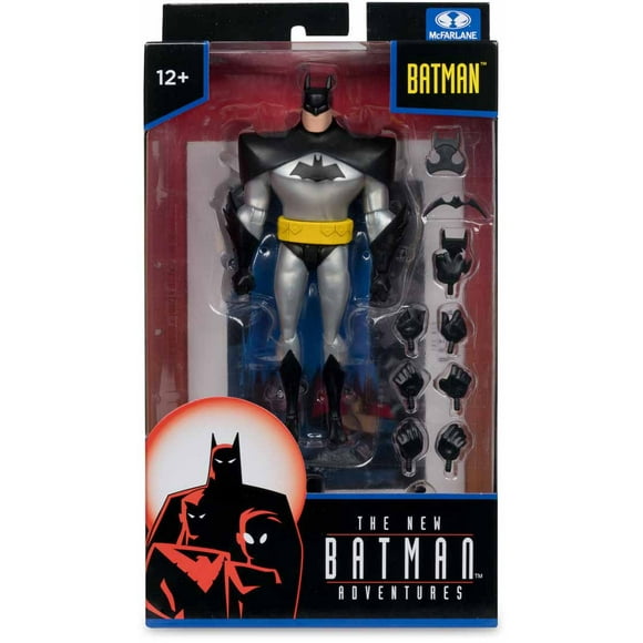 DC Direct The New Batman Adventures Figurine Articulée de 6 Pouces Vague 5 - Batman Argent