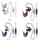 thumbnail image 5 of Tholdsy CK9 unidad doble unidad en el oído auricular bajo Subwoofer auricular HIFI DJ Monito correr deporte auricular Type2 NO2, 5 of 6