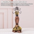 thumbnail image 6 of Hzzsbu Jewellery Display Dress Lady Mannequin Jewelry Holder Organizer Rings Display Earrings Stand Hanging Necklace Bracelets Rack, 6 of 7