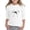 White, variant on Shadoumai Girls Tops Size 6 Galaxy Print Crew Neck Short Sleeve T Shirt Top Fashion Blouse Tops Kids Summer Clothing