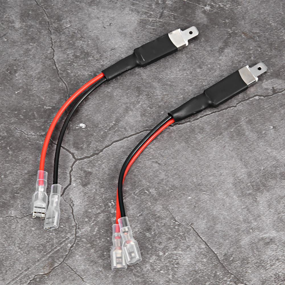 2pcs New Car H1 HID Xenon Headlight Lamp Bulb Converter Adapter Wire Cable 