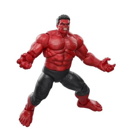 Marvel Legends Series Red Hulk, Captain America: Brave New World Deluxe Action Figure (6”)