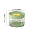 thumbnail image 3 of Glass Food Storage Containers with Lids, Meal Prep Containers, Airtight Reusable Lunch Container Set, Safe for Oven, Microwave, Freezer, and Dishwasher （Green）, 3 of 6