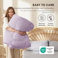 thumbnail image 4 of All Season Down Alternative Comforter, 100% Polyester, Box Stitch Duvet Insert, Corner Tabs, Multiple Sizes Bedding Comforter, 4 of 7