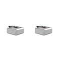 thumbnail image 2 of Monstrate Altavoz inalámbrico Subwoofer Altavoz de sonido envolvente Altavoces de música para profesores de teléfono Guía turística de Blanco 2piezas, 2 of 6