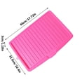 thumbnail image 3 of YWIYIUD 1PC Kitchen Plastic Dish Drainer Board, Large Draining Tray with Side Drop, Water Drain Board Drying Plate Dish Strainer Mat with NonSlip Base for Bowl Cup Kitchenware 17.7x12.4inch, 3 of 6
