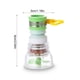 thumbnail image 5 of Ounissouiy Grifo de fregadero para ahorro de agua, grifo de ducha de plástico, extensor ajustable, accesorios adaptadores flexibles universales Suministros de limpieza para el hogar verde 4 versión, 5 of 6
