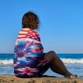 thumbnail image 3 of Independence Day Of The United States Flag Ultra Fine Fiber Beach Towels for Travel And Quick Drying Absorbent Towels for Swimming, 3 of 7