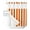 Orange, variant on No Hook Shower Curtain with Snap in Liner, Grey and White Striped Geometric Hotel Shower Curtains for Bathroom, Washable Shower Curtain Liner Set with Mesh Top Window, 36"x78"