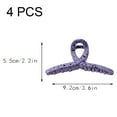 thumbnail image 2 of Hair Claw Beautiful Lines Simple Retro Classic Hair Clips, 2 of 5