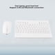 thumbnail image 3 of Juego De Teclado Y Ratón Inalámbricos, 800/1200/1600/2400DPI Compatible Con2,4G, Panel Antideslizante Impermeable A Prueba De Polvo, Teclado De Computadora Para Oficina, 3 of 7