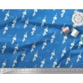 thumbnail image 2 of Soimoi Rayon Fabric Sword,Crossbone & Skull Halloween Print Sewing Fabric Yard 42 Inch Wide, 2 of 3