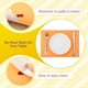 thumbnail image 4 of Manteles individuales de papel desechables Uiifan, 200 unidades, 25,4 x 35,56 cm (naranja), 4 of 7