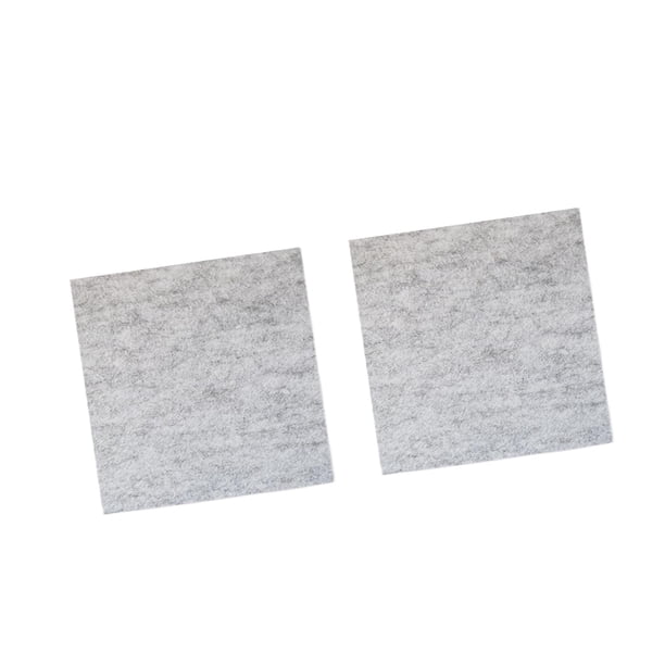 2 piezas de paneles de fieltro para tablón de anuncios, tablero de corcho, paneles de pared resistentes con listones y chinchetas. Gris plateado 30x30cm