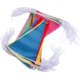 thumbnail image 5 of 1000ft Multicolor Pennant Banners String Bunting Flag Banner,Nylon Fabric, 5 of 5