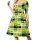 thumbnail image 1 of Vestido de manga corta Aussie Lingo, vestido de verano para mujer 2025, ropa de mujer, verano 2025, novedades, vestidos de fiesta 2025., 1 of 7