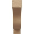 thumbnail image 2 of 4"W x 16"D x 16"H Thin Newport Rough Cedar Woodgrain TimberThane Corbel, Primed Tan, 2 of 6