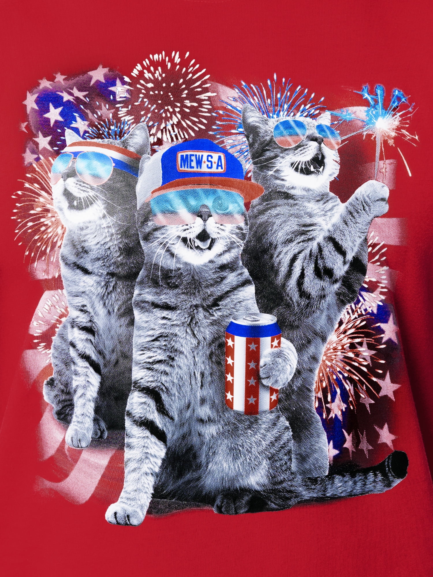 Way to Celebrate Men's & Big Men's 4th of July Americana Graphic Muscle Tank, Sizes S-5XL