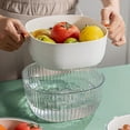 thumbnail image 4 of M Medium Size Kitchen Drain Container Space Efficient Design For Countertop Cabinet Organization Dishwasher Safe #1399o, 4 of 6