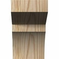 thumbnail image 2 of 3 1/2"W x 6"D x 6"H Monterey Smooth Corbel, Douglas Fir, 2 of 9