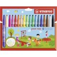 thumbnail image 1 of shiyou-Extra-Thick Fibre-Tip Pen power max - Pack of 18 - Assorted Colours, 1 of 4
