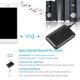 thumbnail image 3 of Injueey Transmisor receptor inalámbrico Bluetooth 4,2 de Audio de 3,5mm, Audio 2 en 1 para TV, altavoz de coche, adaptador de música estéreo Cables de audio/vídeo, 3 of 6