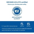 thumbnail image 4 of YQHWQ , Filtre à Eau Certifié NSF, Remplacement pour Cartouches de Filtre Brita Maxtra Pro All-in-1, Maxtra Plus, Compatible avec Bidon Brita Marella (6), 4 of 5