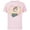 Soft Pink, variant on Disney Frozen Anna Always Dreaming - Short Sleeve Cotton T-Shirt for Adults - Customized-Navy