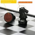 thumbnail image 2 of SwFoer Magnetic Chess Set with Folding Chess Board 15" Foldable Chess Sets Travel Board Games, 2 of 7