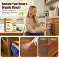thumbnail image 2 of Beeswax Wood Polish Spray Natural Furniture Cleaner with Essential Oil Wax Restores Shine Removes Scuffs Protects Wood Surfaces for Furniture Tables Cabinets Floors (2PC), 2 of 7