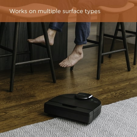 Neato Robotics - D9 Intelligent Wi-Fi Connected Robot Vacuum - Black
