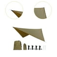 thumbnail image 6 of Kuntesetty Camping Tarp Accessories Lightweight Hammock Canopy for Picnic Travel Hiking Khaki, 6 of 9