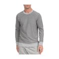 thumbnail image 1 of 2(X)IST Mens Terry Striped Thermal Sweater, Grey, Medium, 1 of 1