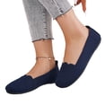 thumbnail image 5 of Willtoo Women's Knit Ballet Flats Round Toe Slip On Breathable Shoes Comfortable Casual Work Flat Shoes, 5 of 5