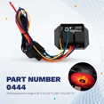 thumbnail image 5 of Adjustable Temperature Range Digital Electric Thermatic Fan Kit 0444 Digital Radiator Fans Controller Swith Kit,1 * Digital Thermatic Fan Switch Kit, 5 of 5