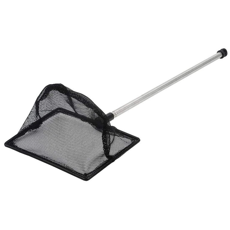 Pawfly Aquarium Fish Net with Extendable 9-24 Inch Long Handle for Betta  Fish Tank 5 Inch