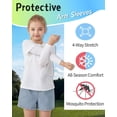 Athletic Arm Sleeves 4 White Multi-Use Outdoor Protection - Walmart.com