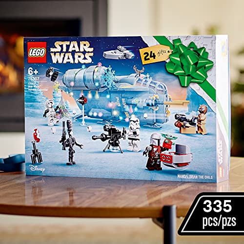LEGO Star Wars Advent Calendar 75307 Awesome Toy Building Kit for Kids with  7 Popular Characters and 17 Mini Builds; New 2021 (335 Pieces) - Walmart.com