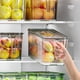 thumbnail image 3 of Caja de almacenamiento para refrigerador, caja de almacenamiento para alimentos de grado alimenticio, para cocina, para verduras, refrigerador, caja de almacenamiento para huevos, frutas y albóndigas, 3 of 3
