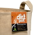 thumbnail image 3 of Hydrofarm 15 Gallon 17" x 6" Dirt Pot Flexible Portable Planter with Handle, 3 of 3