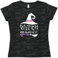 thumbnail image 3 of Inktastic Witch and Proud of It-halloween Women's T-Shirt, 3 of 5