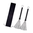 thumbnail image 3 of QualitChoice Professional Drum Brushes Set With Storage Bag Drummers Seeking Durability And Comfort Comfortable Grip, 3 of 6