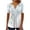 (New43)Multicolor, variant on Thousandth Plus Size Tops for Women Floral Print V-Neck Henley Blouse Pleated Casual Tunic Tops Short Sleeve Breathable Loose Fit Pullover with Buttons