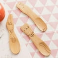 thumbnail image 5 of Sonbest Japanese Style Wooden Spoon Cute Cartoon Children Mini Spoon Ice Cream Desserts Wood Spoon Teaspoon Kitchen Accessories Style 4, 5 of 7