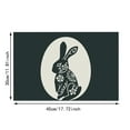 thumbnail image 3 of Happy Easter Peeps Placemats Truck Hip Hop Bunny Table Mats Seasonal Spring Washable Place Mats Table Decoration Easter Placemats Rabbit Placemats Party Dinner Table Dec Cotton Placemats, 3 of 4