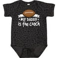 thumbnail image 3 of Inktastic Football My Daddy is the Coach Boys or Girls Baby Bodysuit, 3 of 5
