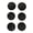 Black, variant on Customizable Controller Thumbsticks Set Multiple Height Easy For 5Pro Joystick Hats